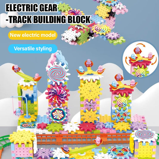 Educational STEM Electric Gears Blocks Toy